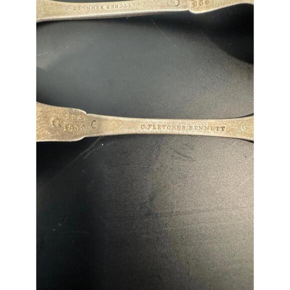Antique Fletcher & Bennett Spoons (Set of 4) – Mid 1800s - Picture 6 of 7